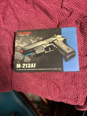 UKARMS M-213AF 1/1 Scale Airsoft Plastic Model Gun